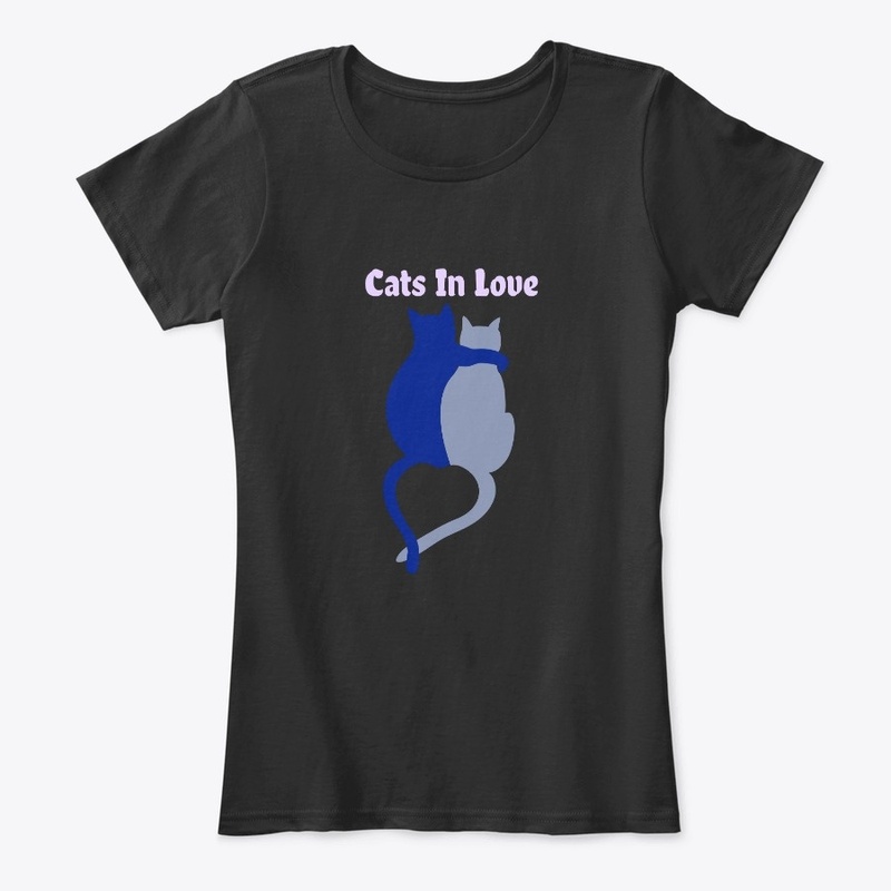 cats in love t-shirts
