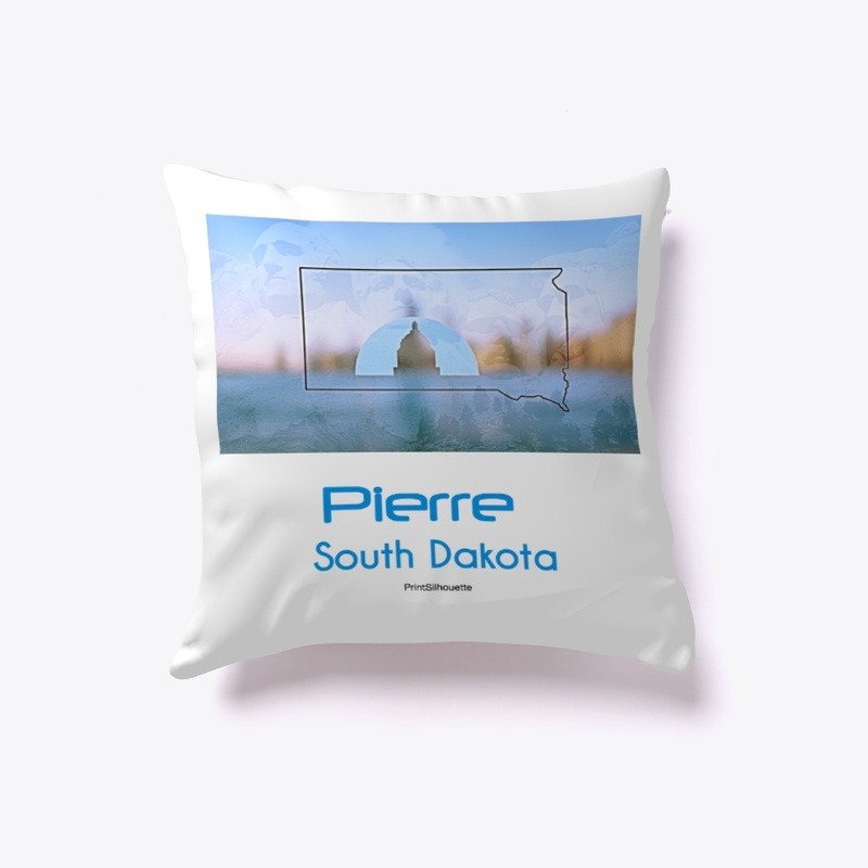 USA Tee Shirt - Pierre, South Dakota .
