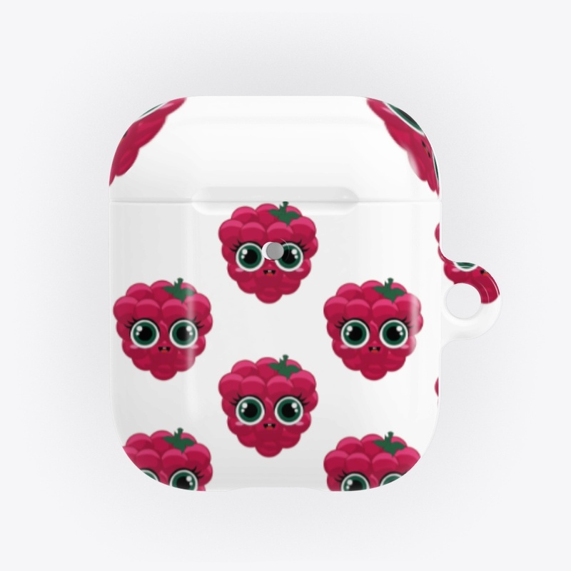 Ruby Raspberry AirPods Case - Gen I/II