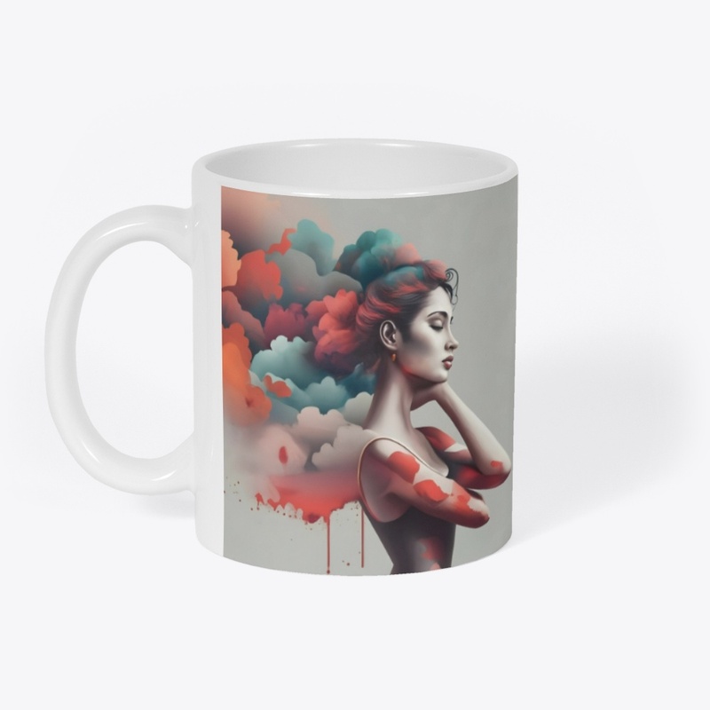 Woman silhouette t-shirt