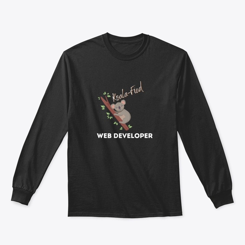Koala-Fied Web Developer Meme Code Shirt