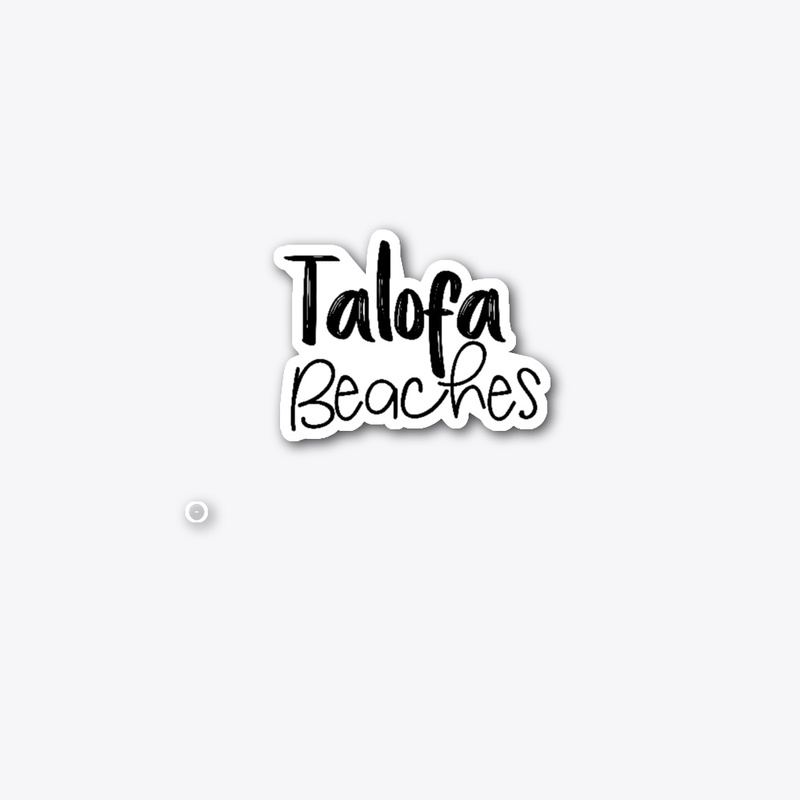 Talofa Beaches (Black Lettering)