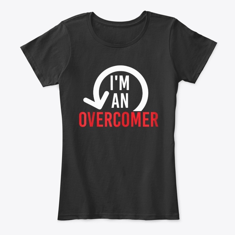 I'm an Overcomer Zip T-Shirt Hoodie