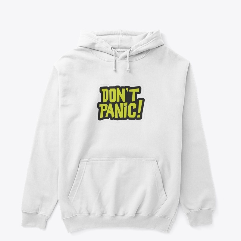 don't panic t shirt