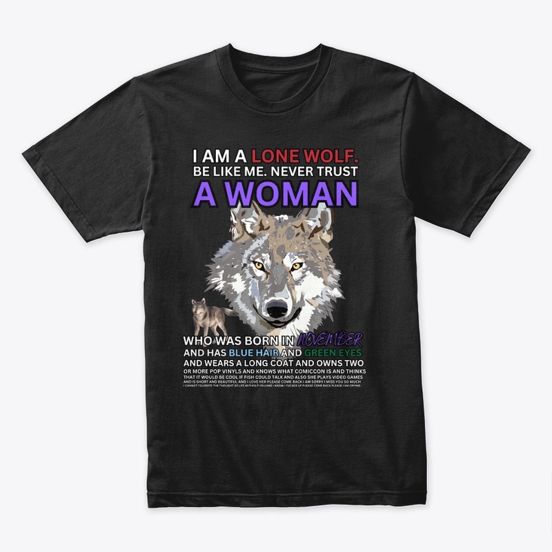 LONE WOLF POWER!!!