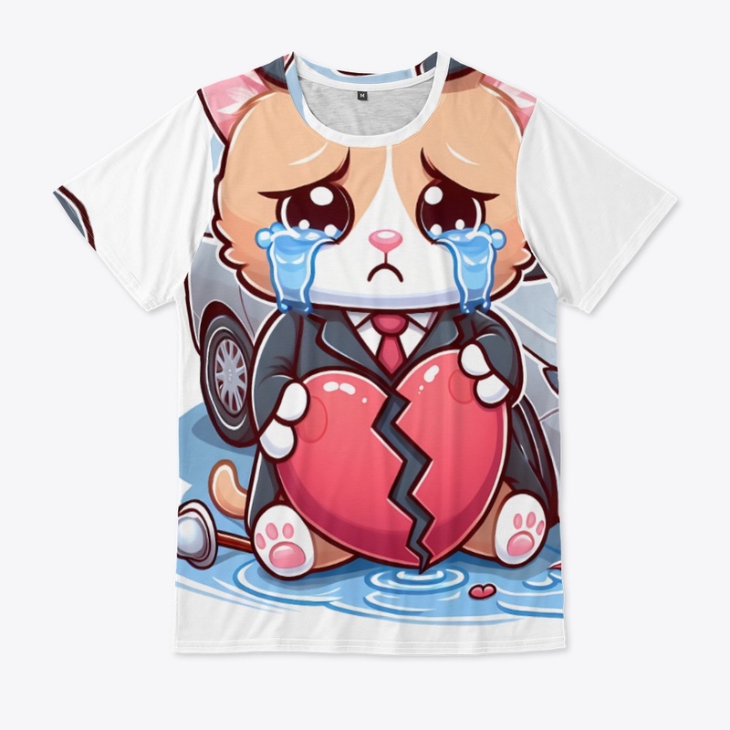 Heartbroken Kitty Tee