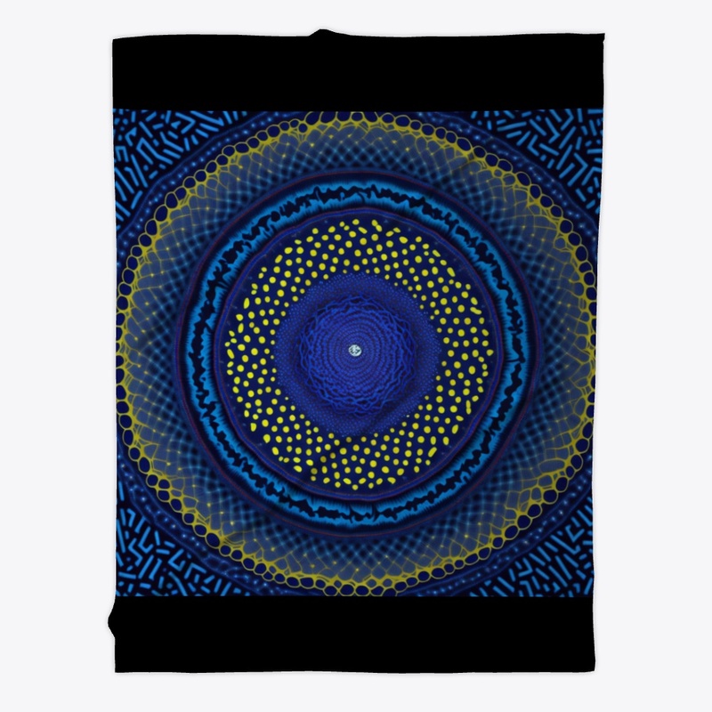 Colourful interference pattern