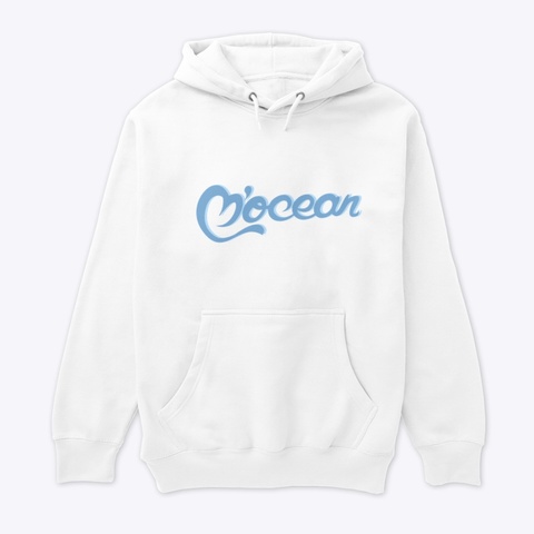 Cocean
 White Maglietta Front