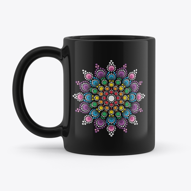 Dot Mandala T-shirt - 003