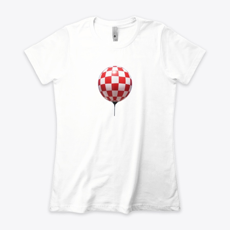 Red Checked Balloon