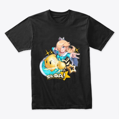 Dabuz's Cosmic Queen (Default) Black T-Shirt Front