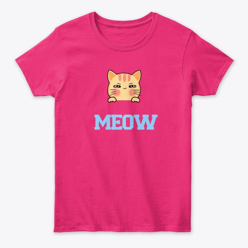 Cat Meow T Shirt