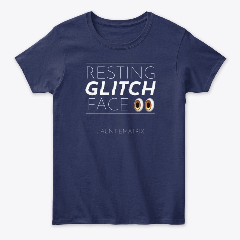 Resting Glitch Face - Eyes
