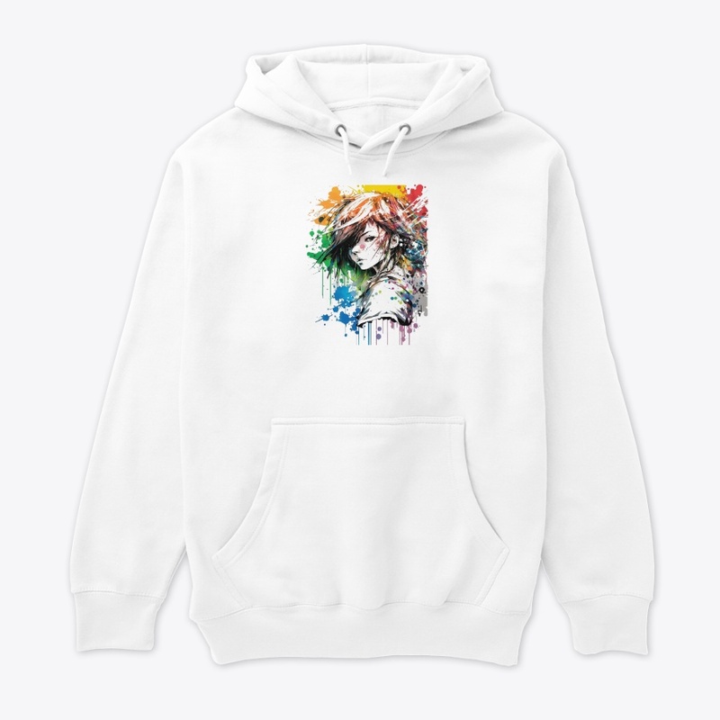 Anime Graffiti Girl 
