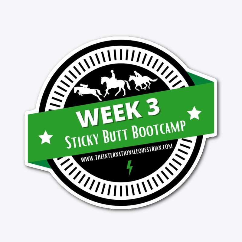 Week 3 Bootcamp Badge Sticker