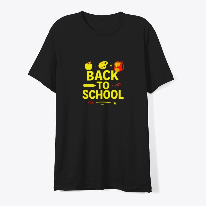 Back to School" Vibrant Palette Graphic