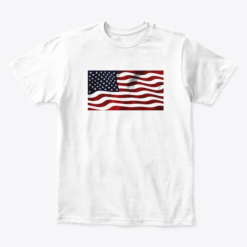 Best 4th of July Gift  American flag Tee