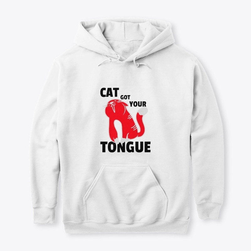 CAT GOT YOUR TONGUE - WHITE