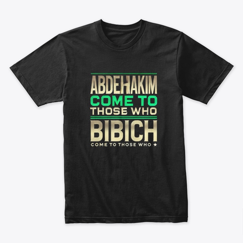 Abdelhakim Bibich T-Shirt unique 