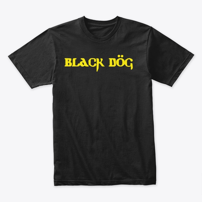 black dog new t shirt on manju shop