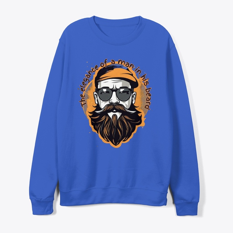 The elegance of a man in his beard