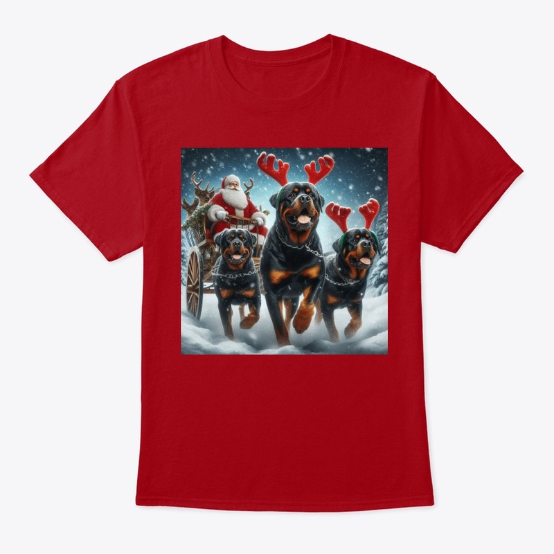Rottweilers and Santa