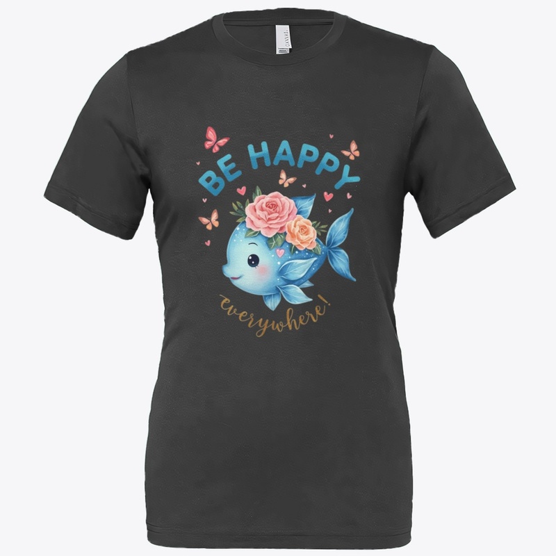 sea fish in blue and crystal