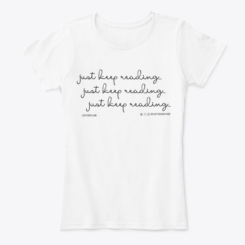 just keep reading. black