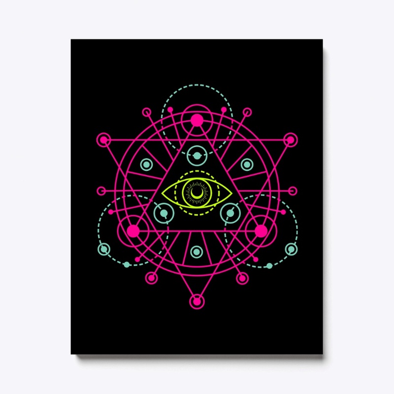 sacred geometry, mystical  T-shirts