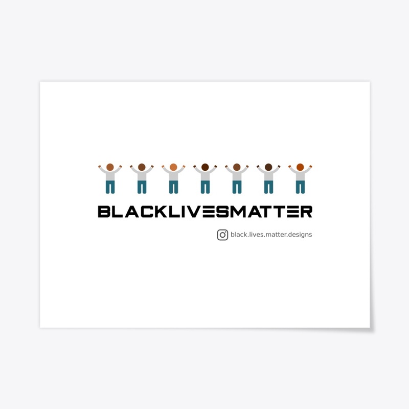 Black Lives Matter seven # lights