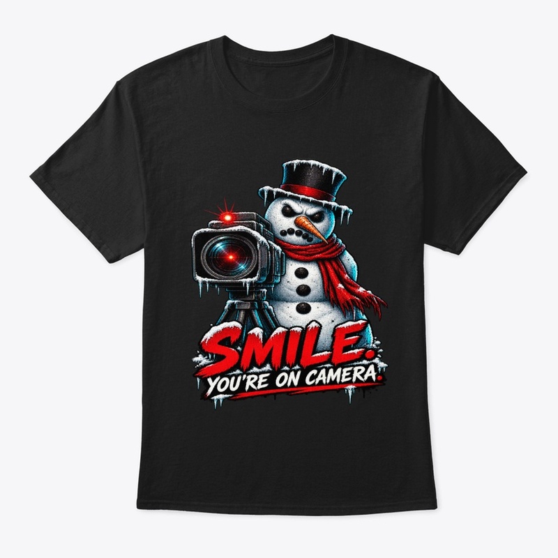 Smile, You’re on Camera – Scary Snowman 