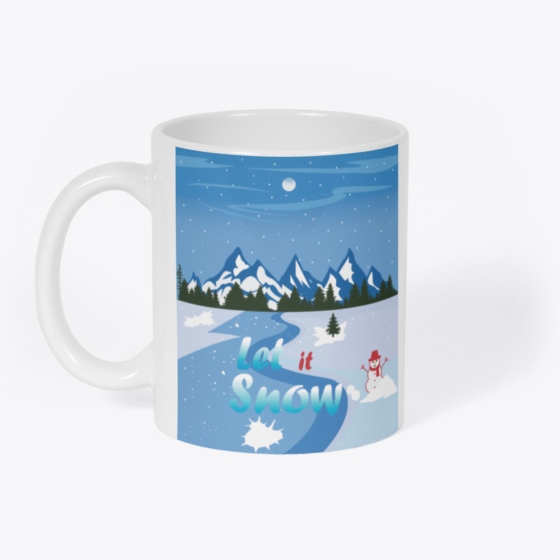 Let It Snow – Winter Festive T-Shirt