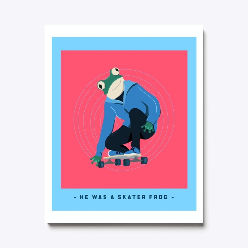 He was a skater frog