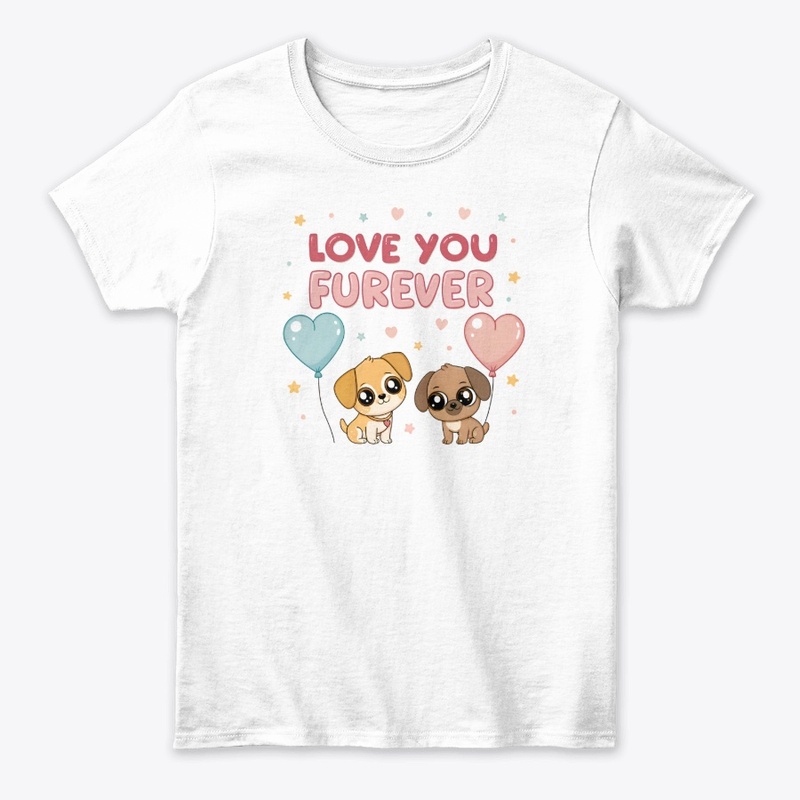  'Love You Furever' Puppy T-Shirt"