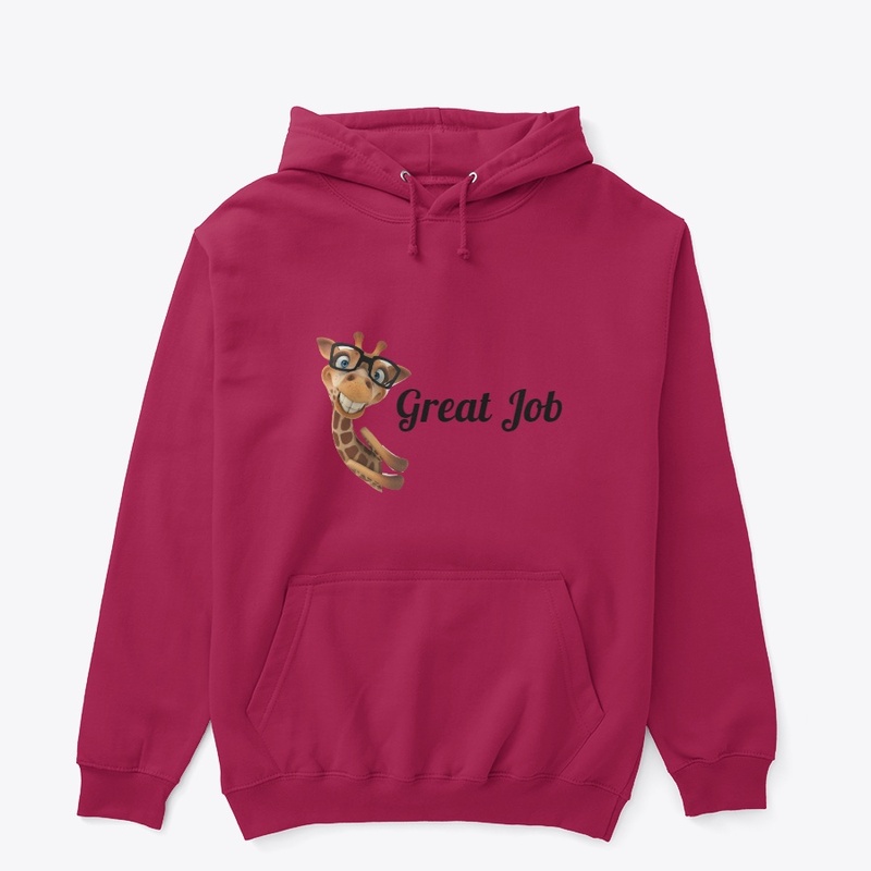 Great Job Print Hoodie