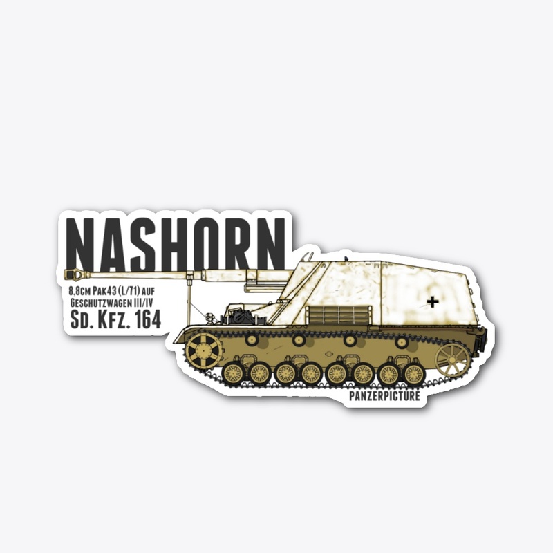 Nashorn Tank Destroyer winter T-Shirt