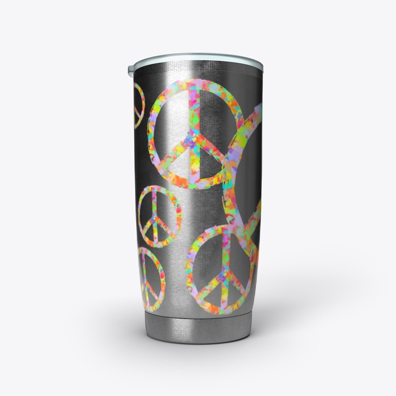 Peace Stainless Steel Tumbler