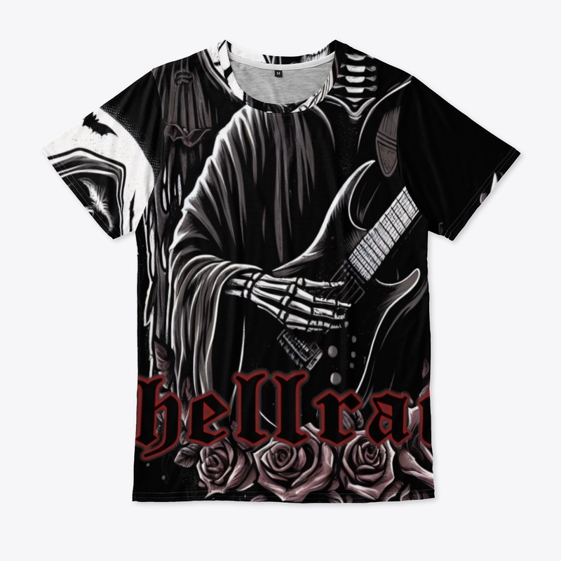 HellRaizer Winged Reaper Playing Guitar