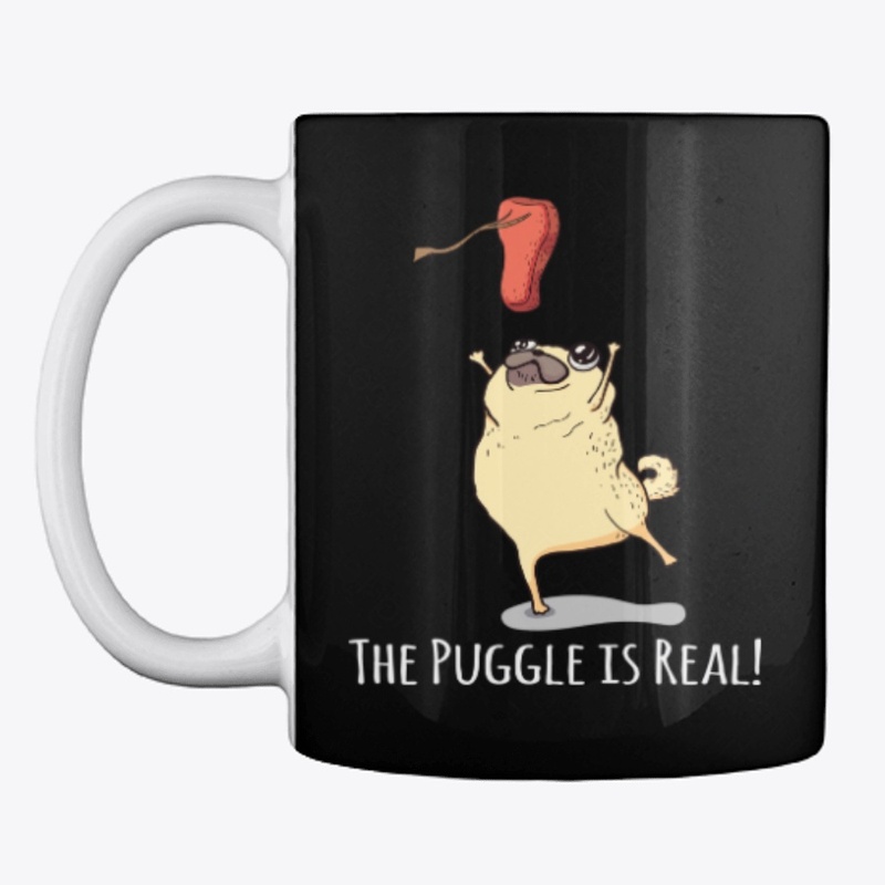 Funny Pug Lover Gift, The Puggle Is Real