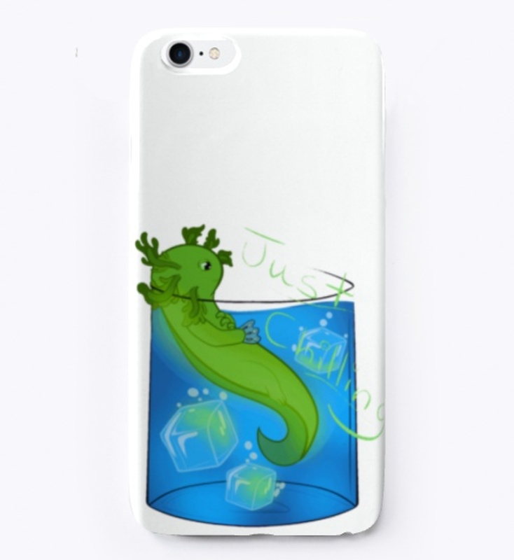 GFP Axolotl chill