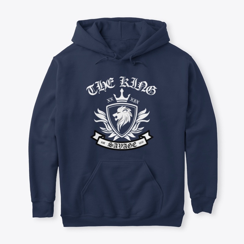 The king of savage, Lion cool design 