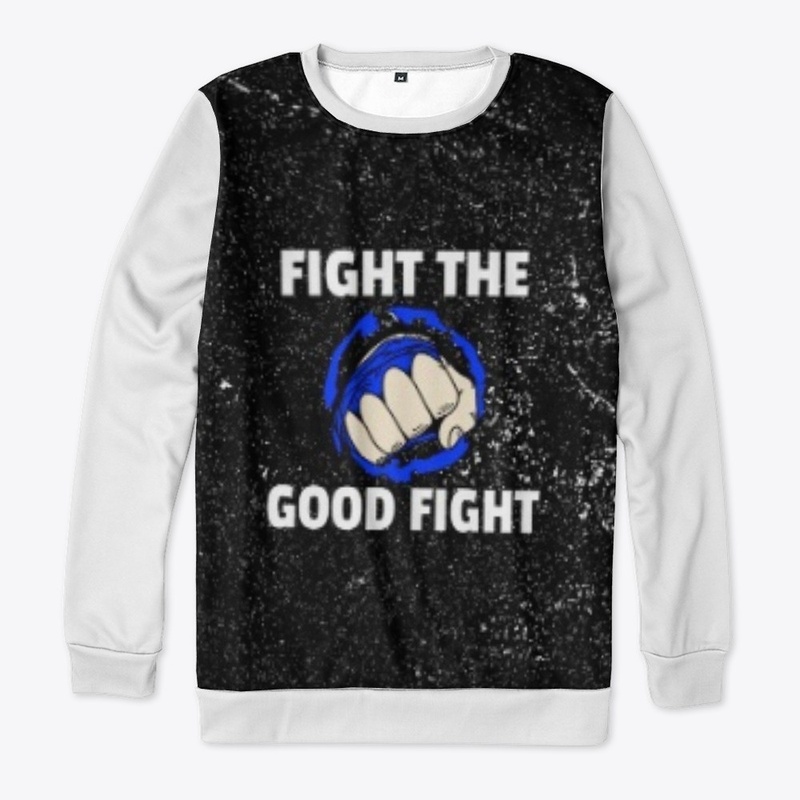 FIGHT THE GOOD FIGHT - BLUE FIST