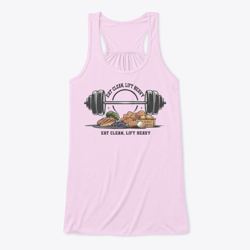 Eat Clean Lift Heavy Comfort Tee