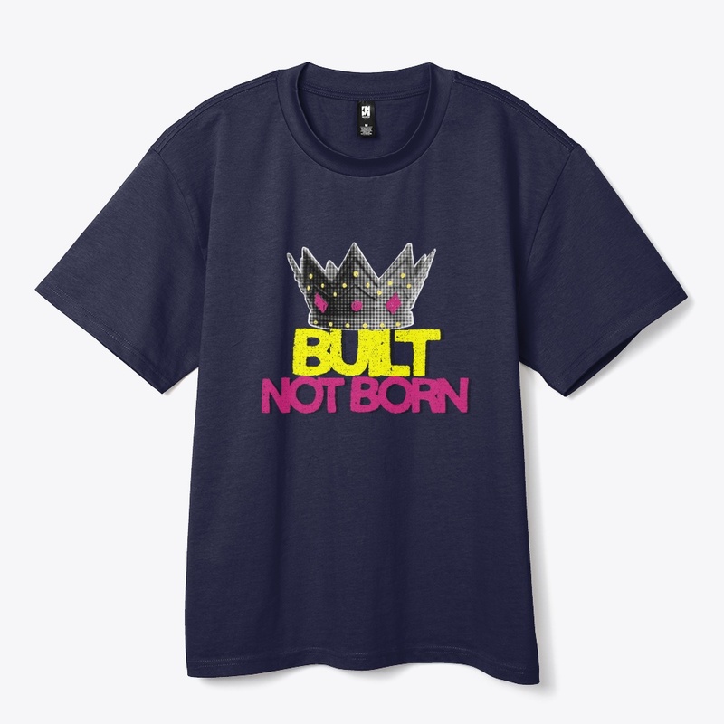 Built Not Born Motivational Crow 