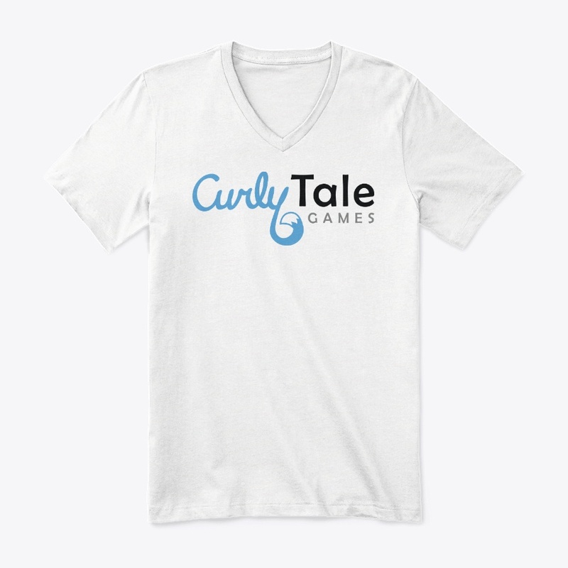 White Curly Tale Games Shirt