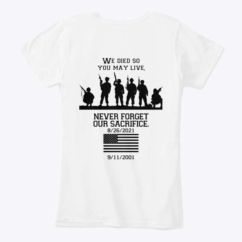 Never Forget 8/26/21 Tee Shirt