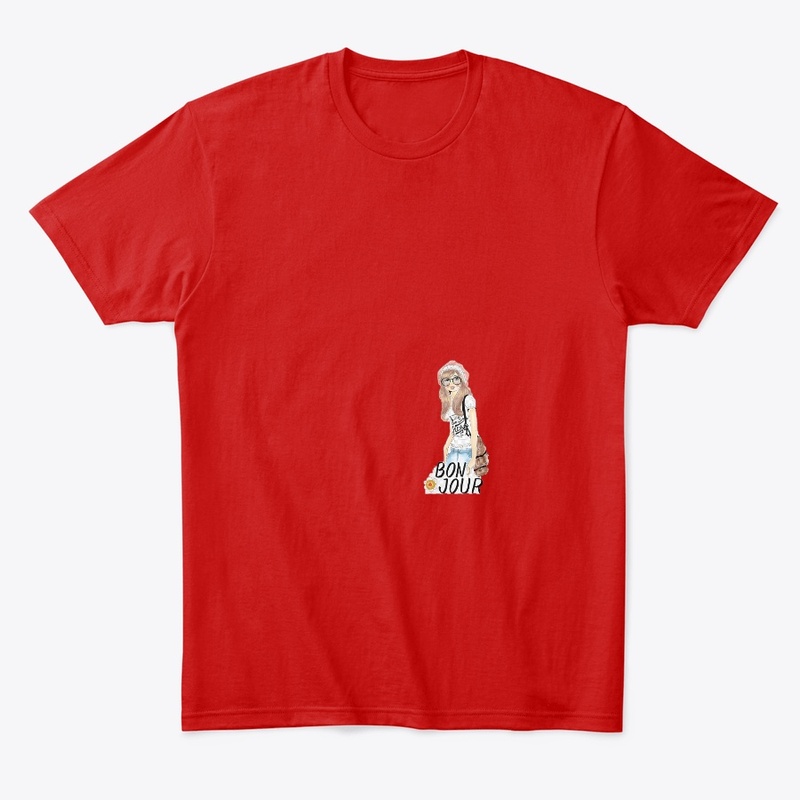 woman drawing-fashion