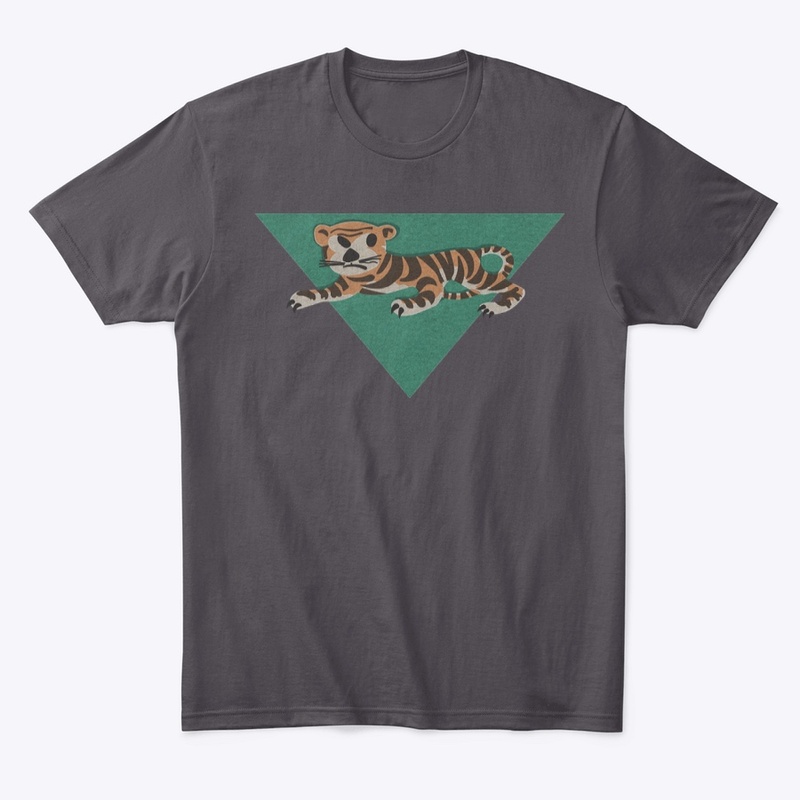 The creeping tiger | Retro Design