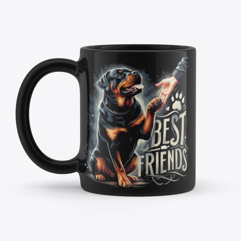 Rottweiler Best Friends 