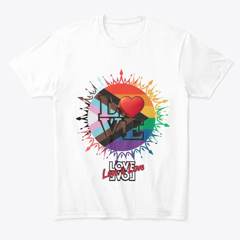 Pride Love Explosion - Colorful Design